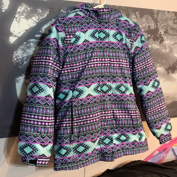 Children’s Place Aztec winter 3 in 1 winter coat - Picture 1 of 17